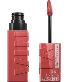 Maybelline New York Super Stay Vinyl Ink Жидкая глянцевая помада 15 Peachy, Варианты: 15 Peachy