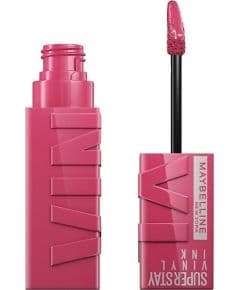 Maybelline New York Super Stay Vinyl Ink Жидкая глянцевая помада 20 Coy, Варианты: 20 Coy