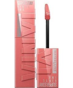 Maybelline New York Super Stay Vinyl Ink Жидкая глянцевая помада 100 Charmed, Варианты: 100 Charmed