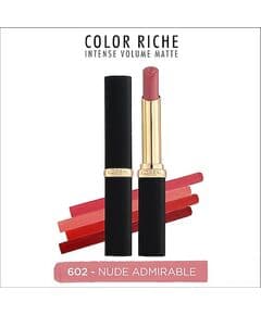 L'Oréal Paris Color Riche Intense Volume матовая губная помада 602 Nude Admirable, Варианты: 602 Nude Admirable