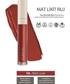 Farmasi матовая жидкая помада 06 Red Love