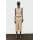 Zara Платье в стиле холтер с застежкой на midi длине, Цвет: Бежевый, Размер: XS