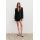 Zara Сочетание сатиновой скорты с разрезами , Цвет: Черный, Размер: XL
