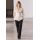 Zara Пеплюм узорный вязаный блейзер из шерсти , Цвет: Бежевый, Размер: L