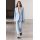 Zara Коллекция zw straight-leg flowing trousers , Цвет: Синий, Размер: S