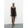 Zara Вышитое короткое платье , Цвет: Черный, Размер: XXS