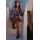 Zara Печатное мини-платье , Цвет: Синий, Размер: XS