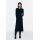 Zara Платье с ребристым фасоном , Цвет: Черный, Размер: XS
