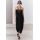 Zara Платье без бретелек с открытой вязкой , Цвет: Черный, Размер: S