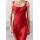 Zara Платье из коллекции zw collection из атласа с отделкой, Цвет: Красный, Размер: XS