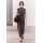 Zara Платье midi с узлом , Цвет: Серый, Размер: S