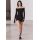Zara Платье с открытыми плечами из нежного хлопка, Цвет: Черный, Размер: S