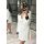 Zara Платье с отделкой контрастными кантами , Цвет: Бежевый, Размер: XS