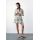 Zara Короткое платье с воротником , Цвет: multicolor, Размер: S