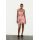 Zara Короткое платье из тюля с принтом , Цвет: Розовый, Размер: XS