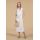 Zara  creased midi dress - ограниченное издание , Цвет: Белый, Размер: XS