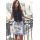 Zara Мини-юбка с греческим цветочным принтом , Цвет: multicolor, Размер: M
