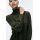 Zara Мягкое вязаное миди-платье , Цвет: Зеленый, Размер: L