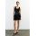Zara Мини-юбка с оборками , Цвет: Черный, Размер: XS