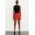 Zara Юбка-шорты с контрастным поясом , Цвет: Красный, Размер: XS