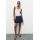 Zara Юбка trf denim box pleat skirt , Цвет: Синий, Размер: M