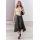 Zara   zw collection metallic midi skirt , Цвет: Серый, Размер: XS