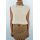 Zara Юбка-шорты из смесовой ткани с льном с поясом , Цвет: Коричневый, Размер: XS