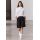 Zara Коллекция zw collection длинные бермуды из шерсти смеси, Цвет: Черный, Размер: XS