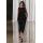 Zara Топ с открытой спинкой и узлом сверху , Цвет: Черный, Размер: S