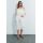 Zara Боди maxi organza fan с разделителем , Цвет: Белый, Размер: S