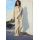 Zara Рубашка для сна oversize , Цвет: Бежевый, Размер: XS