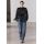 Zara Короткая кожаная накидка с бахромой, Цвет: Черный, Размер: XS-S