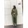Zara Рубашка в тонкую полоску , Цвет: Зеленый, Размер: XS