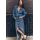 Zara Рубашка из денима z1975 , Цвет: Синий, Размер: XS