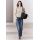 Zara Яркий хлопковый футболка , Цвет: Серый, Размер: XS