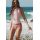 Zara Футболка с круглым вырезом и изношенным эффектом, выполненная из смеси хлопка, Цвет: Розовый, Размер: S