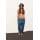 Zara Джинсовые брюки с эффектом денима , Цвет: Синий, Размер: 34