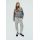 Zara Джинсы с высокой талией и эластичным поясом с складками, Цвет: Серый, Размер: 32