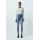 Zara Ультравысокие джинсы-леггинсы с эффектом скрадывания фигуры и контрастрасшивкой , Цвет: Синий, Размер: 44