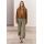 Zara Джинсы zw marine straight-leg high-waist , Цвет: Зеленый, Размер: 32