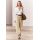 Zara Брюки средней посадки из 100% хлопка, Цвет: Коричневый, Размер: XS