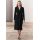 Zara Пальто на пуговицах с двойным рядом, выполненное из 29% вискозы. воротник с лацканами и длинными рукавами с пуговицами на манжетах. передние карманы с клапанами. подкладка в тон. застежка на двойной ряд пуговиц спереди. , Цвет: Черный, Размер: XS