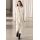 Zara Коллекция zw minimalist wool blend coat , Цвет: Бежевый, Размер: L