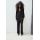 Zara Полосатые жаккардовые брюки , Цвет: Черный, Размер: XS