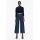 Zara   z1975 широкие укороченные джинсы с высокой посадкой и поясом , Цвет: Синий, Размер: 32
