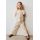 Zara Брюки с эластичным поясом и вышитыми деталями на подоле, Цвет: Бежевый, Размер: 1½ лет (86 см)