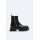 Zara Толстые ботинки с молнией , Цвет: Черный, Размер: 39