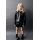 Zara Короткие бермуды с карманами в стиле карго с эффектом кожи, Цвет: Черный, Размер: 12-18 месяцев (86 см)