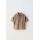 Zara Рубашка из шерстяной ткани с вышивкой , Цвет: Коричневый, Размер: 1½ лет (86 см)