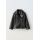 Zara Куртка из искусственной кожи с отложным воротником и длинными рукавами, Цвет: Черный, Размер: 6-7 лет (120 см)